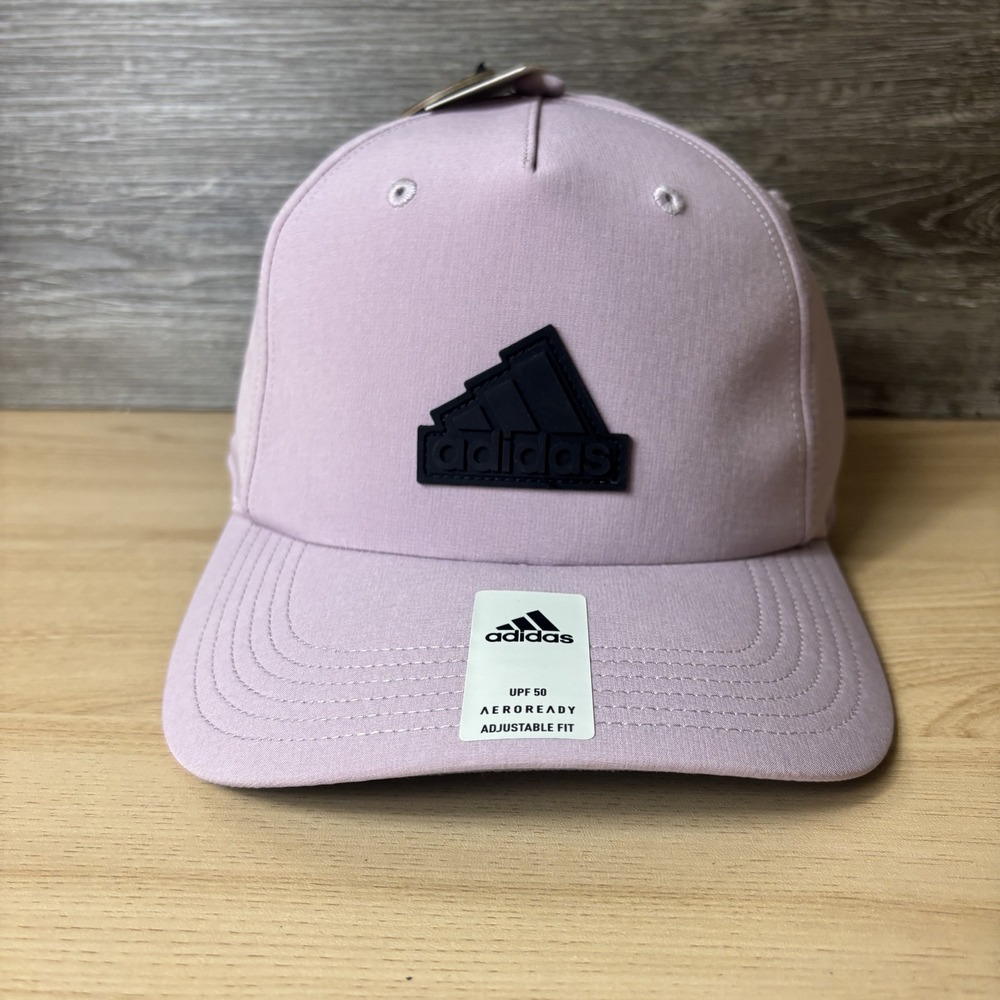 Adidas Hat Cap Snap Back Fig Purple Performance Gym AEROREADY UPF 50 NWT